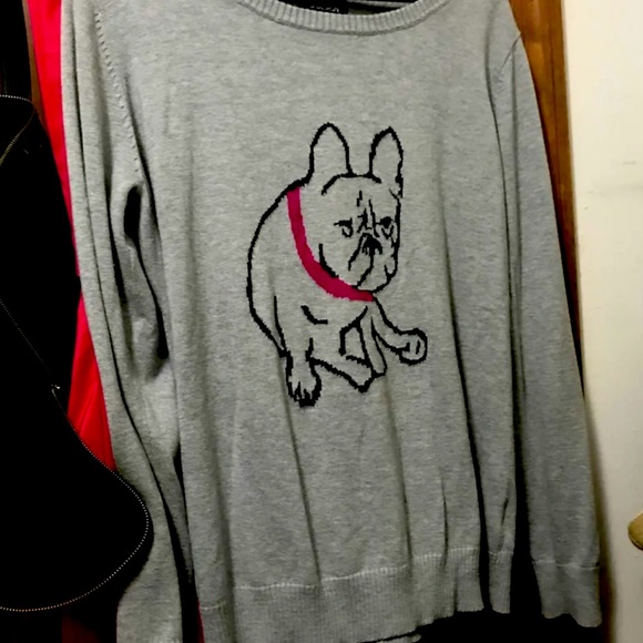 French Bulldog Sweater fits like a large - Picture 1 of 2